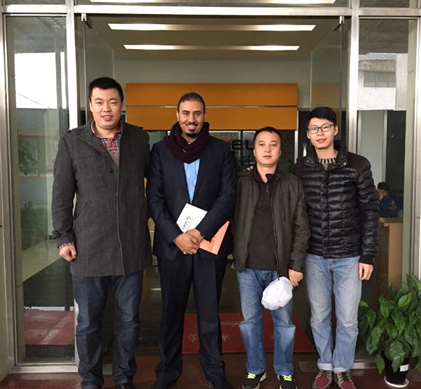 漢高機械不銹鋼焊管機，內(nèi)整平機，光亮退火設(shè)備意向客戶來訪